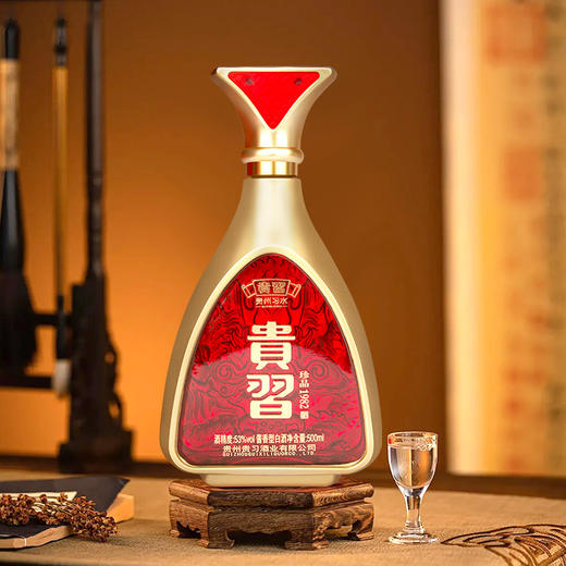 热卖中！！顺丰发货！【原国营酒厂】贵州贵習珍品1982龙年纪念酒 53°酱香型白酒 500ml/瓶 商品图2