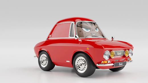 Rollis公仔车 Spinner×AlfaRomeo Giulia-宝石红 商品图2