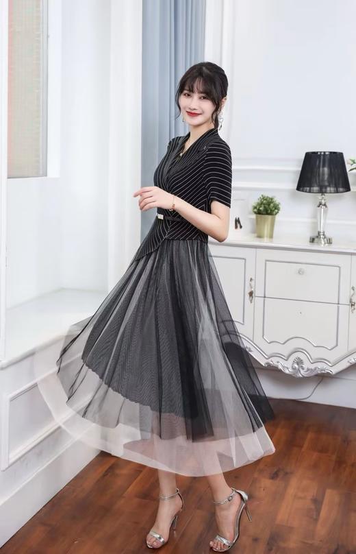 2S4753连衣裙（黑科技高回弹均码）适合S/M/L/XL/XXL 商品图6