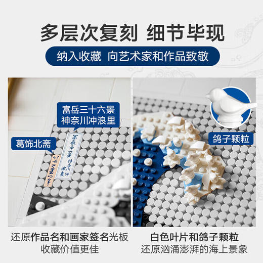 乐高积木L31208乐高神奈川冲浪里 商品图2