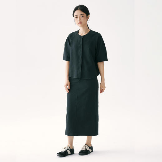 零意义 meanil 花苞袖衬衫套装 商品图2