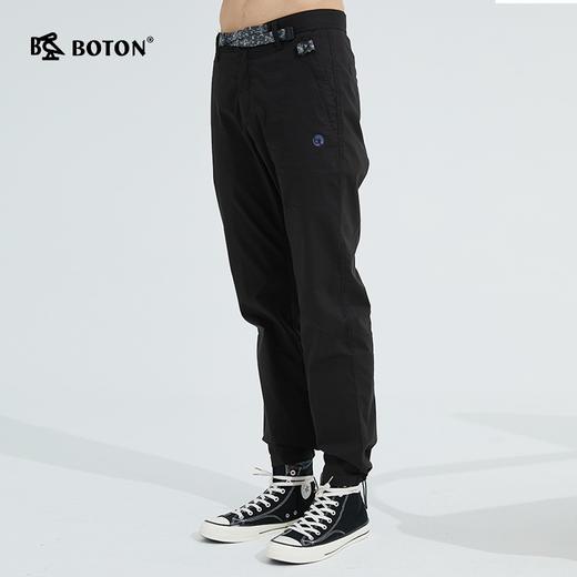 波顿休闲裤男春夏季宽松潮流松紧工装束脚裤子ME758121 商品图2