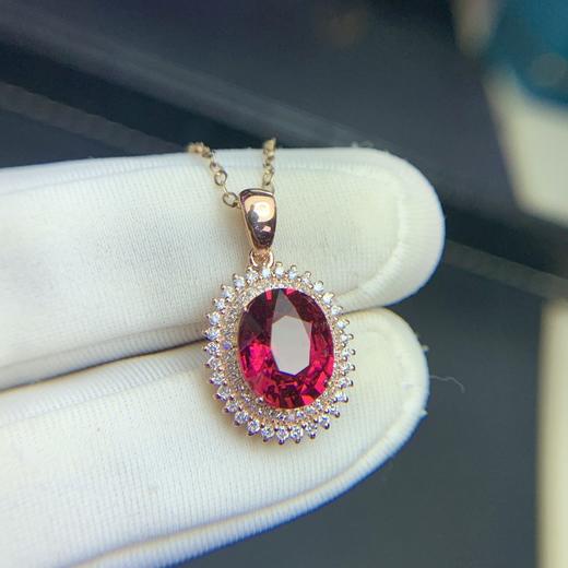 2.5ct 1.47g 碧玺吊坠 商品图0