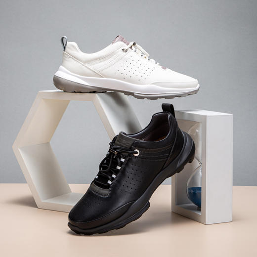 CHCH平衡鞋牛皮束带休闲经典时尚休闲鞋男鞋CM2A2481 商品图1