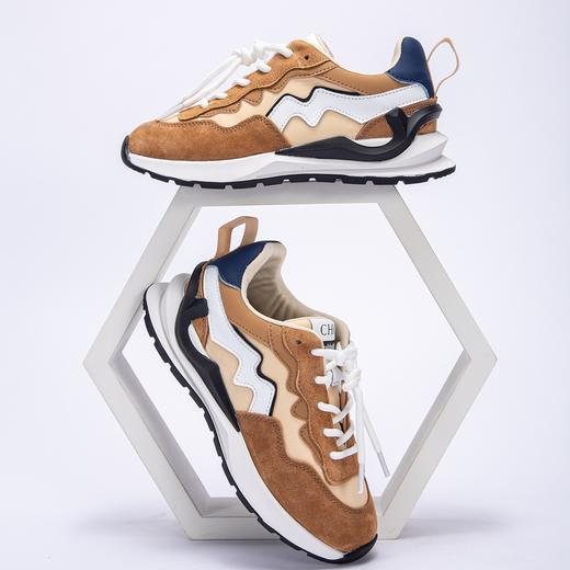 CHCH童鞋平衡鞋牛皮拼色潮流时尚老爹鞋百搭休闲舒适CM2Q5031 商品图2