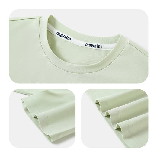 【莫代尔 5A抑菌】【80-140】【MQDmini】男童夏季休闲卡通短袖T恤（50.7%莫代尔纤维45.3%棉4%氨纶） 商品图8