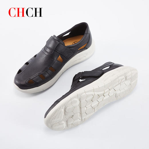 CHCH平衡鞋牛皮真皮包头凉鞋男鞋时尚百搭运动休闲鞋CN1A5021 商品图1