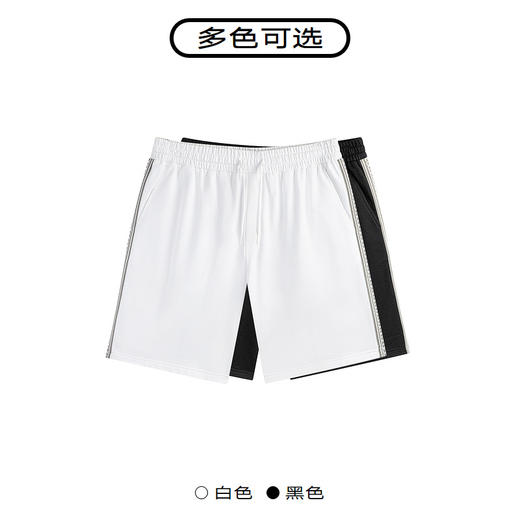 GXG黑色针织短裤G24X222022 商品图3