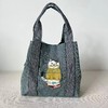 刺绣胖猫咪手提包 商品缩略图6