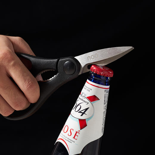 OOU!厨房刀具套装不锈钢家用菜刀切片刀厨房剪菜板鹤系列组合四件套 商品图8