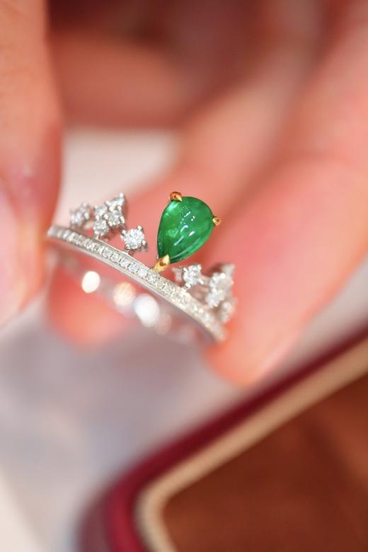 0.5ct 祖母绿戒指 商品图4