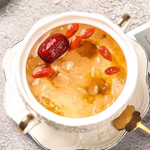 福东海 桃胶雪燕皂角米组合500g  天然无杂质银耳枸杞红枣即食糖水 商品图4