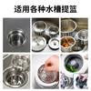 水槽过滤网  100只装一次性水池漏网下水道过滤网厨房过滤垃圾网袋3.204 商品缩略图3