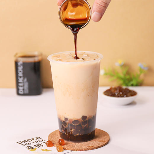 味大大黑糖糖浆2.5kg 风味饮料浓浆 商品图2