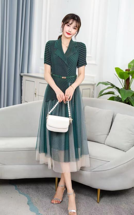 2S4753连衣裙（黑科技高回弹均码）适合S/M/L/XL/XXL 商品图4