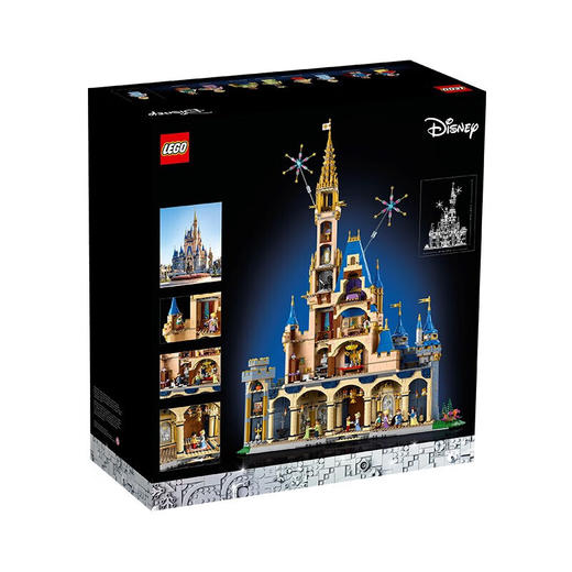 乐高积木L43222迪斯尼经典迪士尼城堡 商品图4