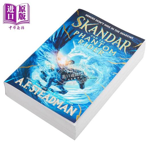 预售 【中商原版】斯堪德系列2 斯堪德与离岛危机 Skandar and the Phantom Rider 英文原版 A F Steadman 国际流行小说 奇幻 商品图3