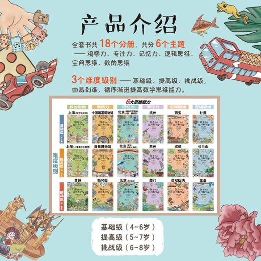 旅途中的超级数学【基础  提高  挑战 】数学教师推荐：让孩子用数学的眼光观察世界！ 商品图1