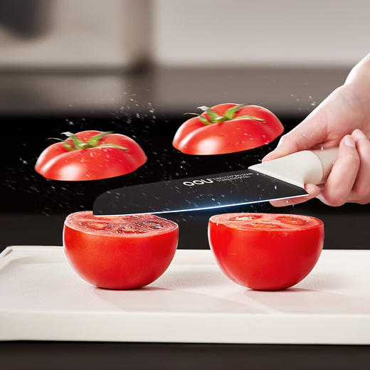 OOU刀具厨房套装菜刀切菜刀水果刀 DJ0084 云朵套刀系列（五件套） 商品图4