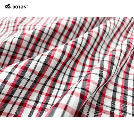 【第2件半价！尾货清仓不退换】波顿女士休闲格仔短袖衬衫LS386 商品图5