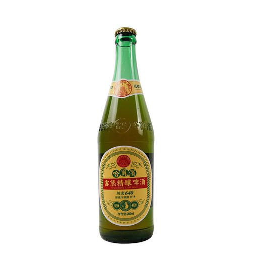 哈尔滨雪熊精酿啤酒640ml 商品图0