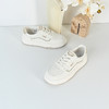 经典鲨2024年秋新款时尚韩版平底系带休闲百搭小白鞋板鞋女KW194-D37061 商品缩略图2