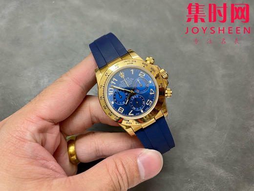 ROLEX劳力士 宇宙计型迪通拿系列 全金蓝魔 男士腕表 商品图3