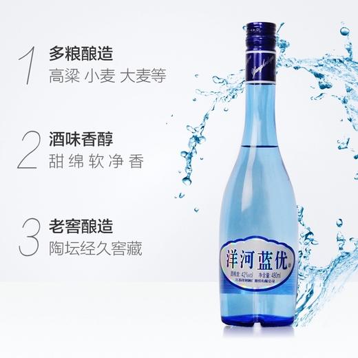 洋河蓝优 42度白酒 480ml/瓶 商品图1