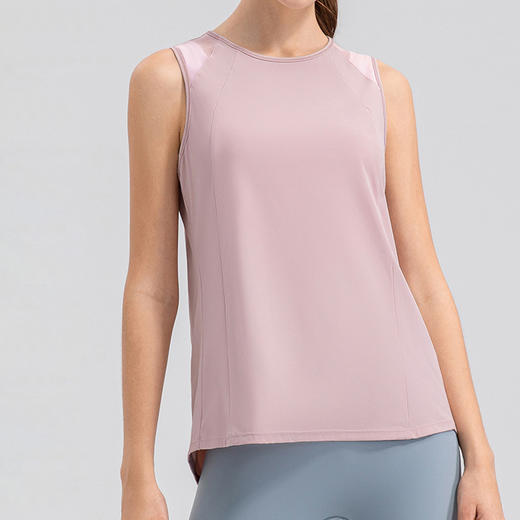 跃牌【欲动春风】系列 夏季轻薄凉感运动罩衫女速干瑜伽背心32146 商品图1