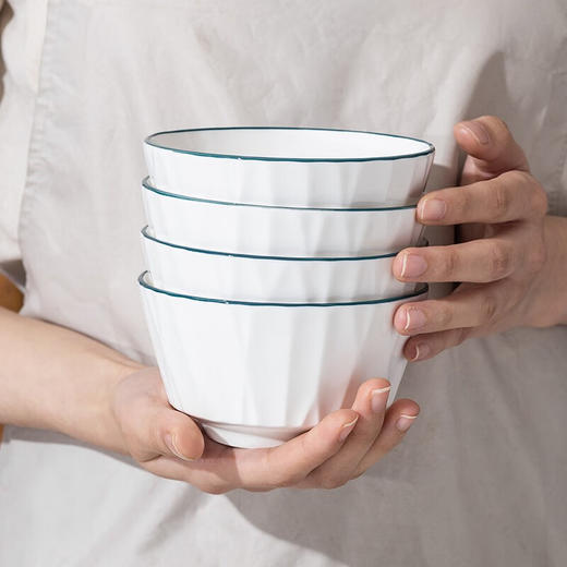 简约木纹餐具组12头 商品图4