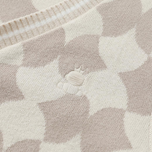 英氏儿童外套秋季男童外套上衣保暖毛衫2024新款外套YRWWJ3Q551A 商品图2