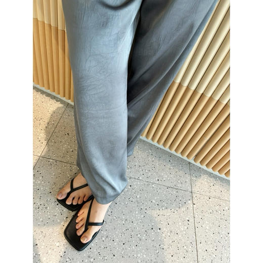 25特价 2407101   真丝莨绸 微阔腿裤 商品图8