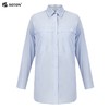 【第2件半价！尾货清仓不退换】波顿浅蓝色衬衫女中长款春季宽松上衣外穿百搭长袖港风衬衣LS933122 商品缩略图5