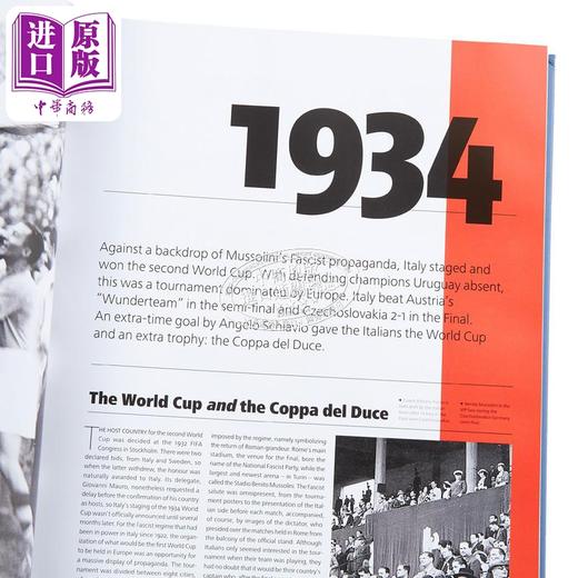 【中商原版】国际足联世界杯官方史 第3版 英文原版 FIFA Football Museum The Official History of the FIFA World Cup 商品图4