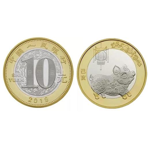 2019猪年贺岁普通纪念币 商品图3