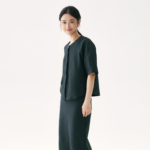 零意义 meanil 花苞袖衬衫套装 商品图13