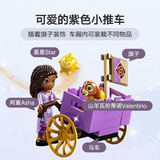 乐高积木L43223乐高好朋友系列Asha 罗萨斯城之旅 商品图3