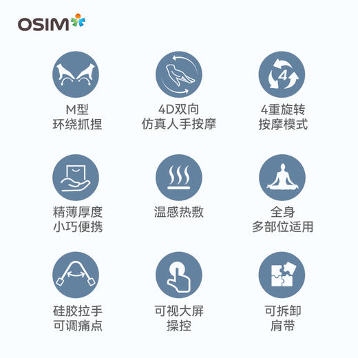 OS-7241 捏捏乐Lite颈部按摩器 商品图1