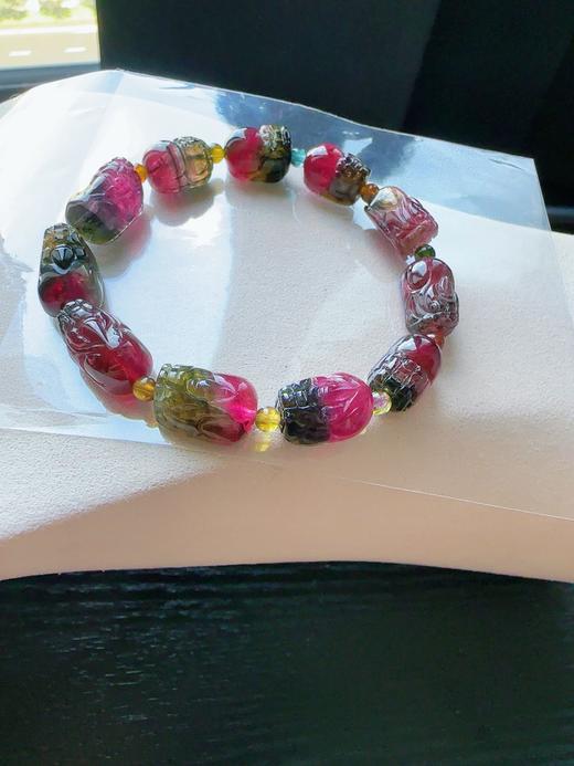 25.8g 雕刻碧玺手链 商品图4