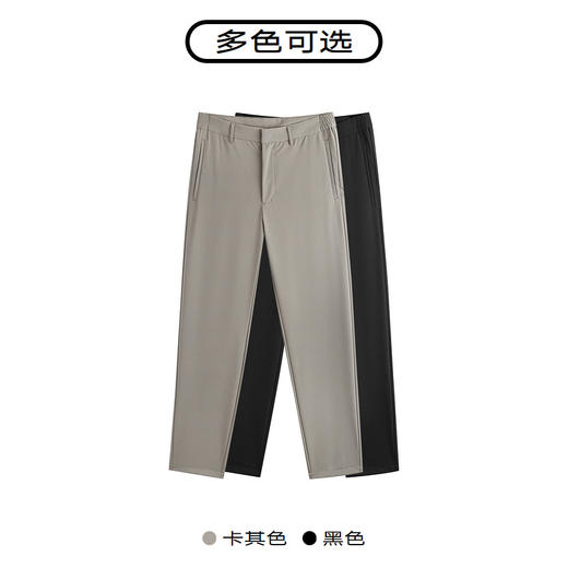 GXG黑色小脚九分裤G24X022027 商品图3