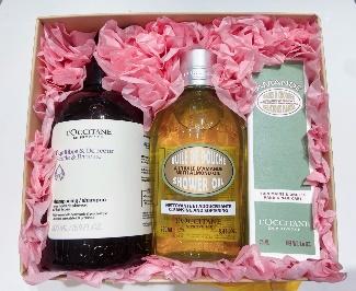 【1F】欧舒丹夏季专享套装： 甜扁桃味手霜75ml  甜扁桃味沐浴油 250ml 草本香菁纯平衡洗发露 500ml 商品图0