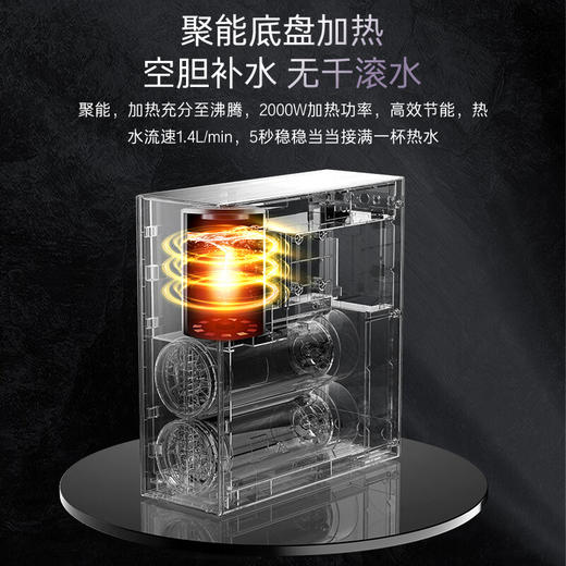 卡萨帝（Casarte）新品800G致境锌锶矿泉加热直饮机 家用即热零冷水净水器 厨下式净热一体机CKC800-RZF18HU1 商品图2