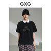 GXG深灰色圆领短袖T恤G24X442032 商品缩略图0