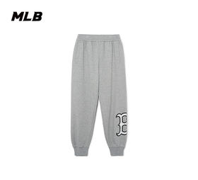 MLB男女情侣休闲运动长裤LOGO印花宽松百搭23春夏新款3APTB0331