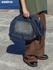 早乙女惠子saotome/STMBB242085/洗毛边牛仔流浪包包挎包 商品缩略图1