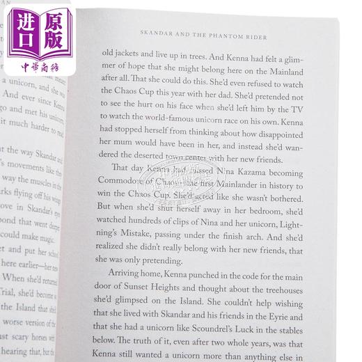 预售 【中商原版】斯堪德系列2 斯堪德与离岛危机 Skandar and the Phantom Rider 英文原版 A F Steadman 国际流行小说 奇幻 商品图4