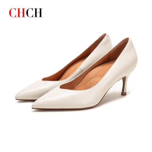 CHCH祈祈女士单鞋优雅百搭通勤CM1B5511 商品图1