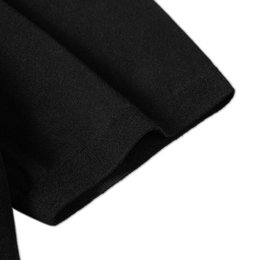 GXG黑色翻领短袖POLO衫G24X242038 商品图4