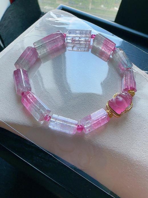 23.4g 原石碧玺手链 商品图6