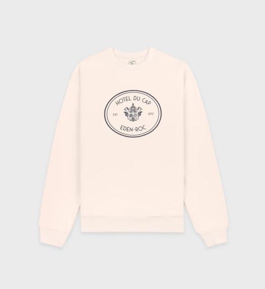Sporty & Rich - Eden Crest crewneck - Cream - 女装 - 卫衣 - 奶油色 商品图0